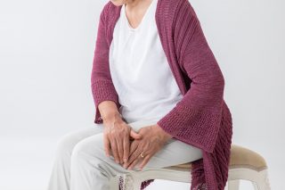 Eine Frau um die 50 Jahre hatte verzögertes Knochenwachstum nach Oberschenkelbruch